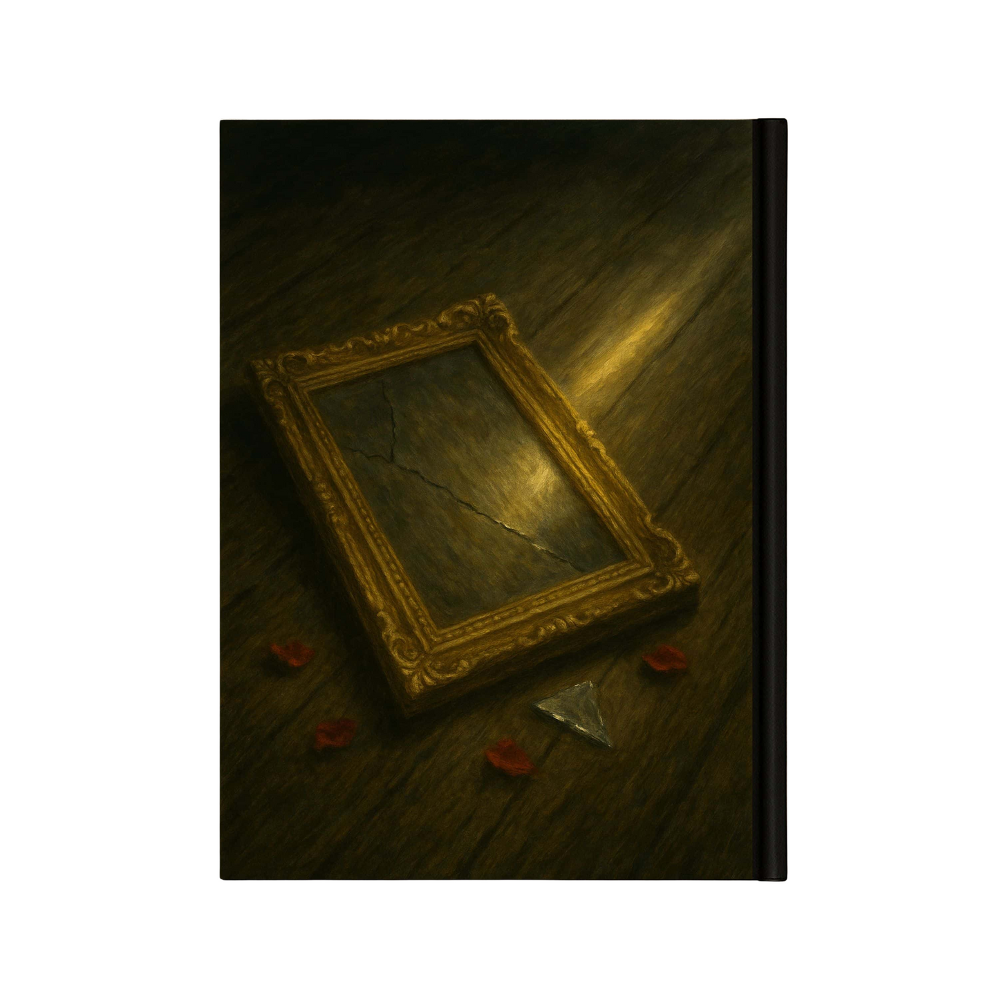 Couverture arrière du carnet Collector Le Miroir des Âmes inspiré du romantisme gothique
