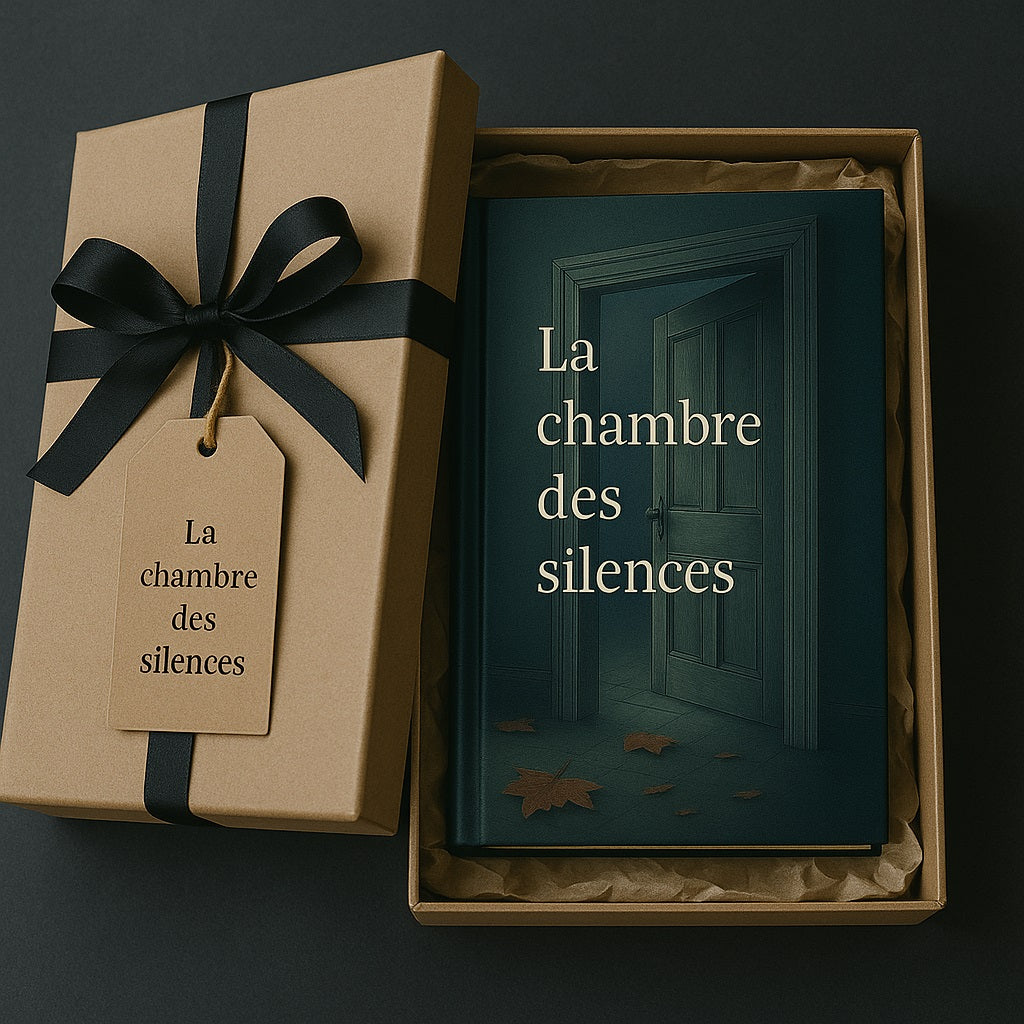 Carnet de notes - La chambre des silences - Journal intime déposé dans une boîte cadeau