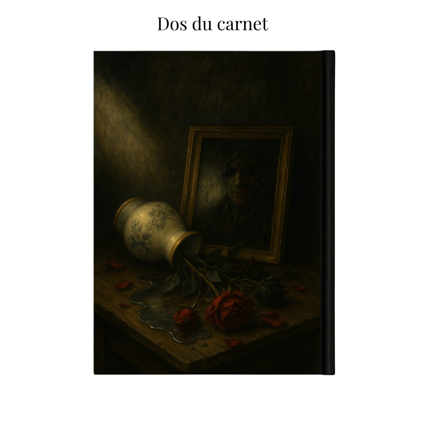 "Le Tableau Maudit" | Carnet Collector Gothique A4