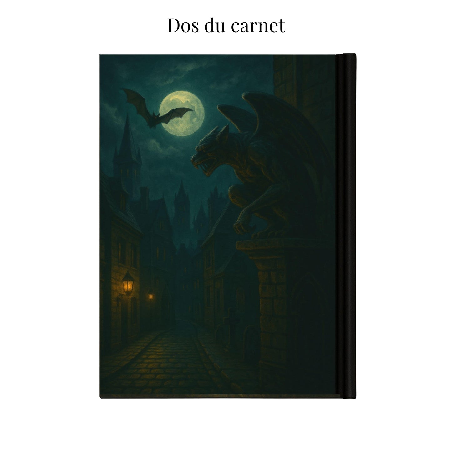 "La Nuit du Vampire" | Carnet Collector Gothique A4
