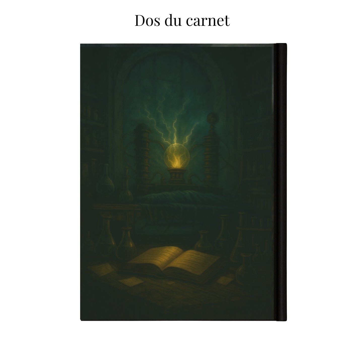 "Les Ombres de l'Invention" | Carnet Collector Gothique A4