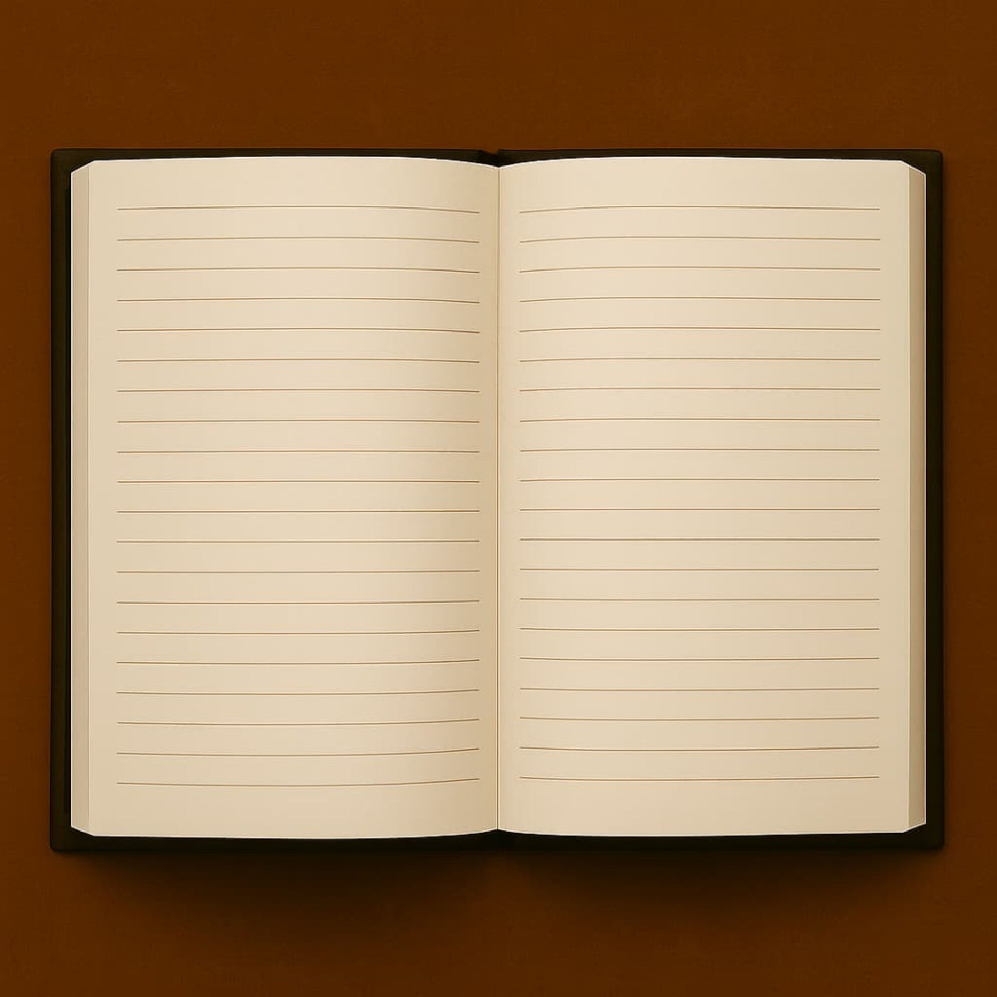 Carnet rigide pages lignées