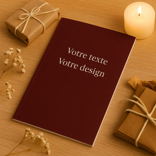 Carnet à personnaliser couverture souple