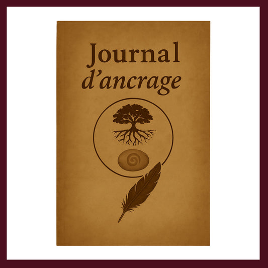 Couverture avant du carnet Journal d'ancrage inspiré du romantisme gothique