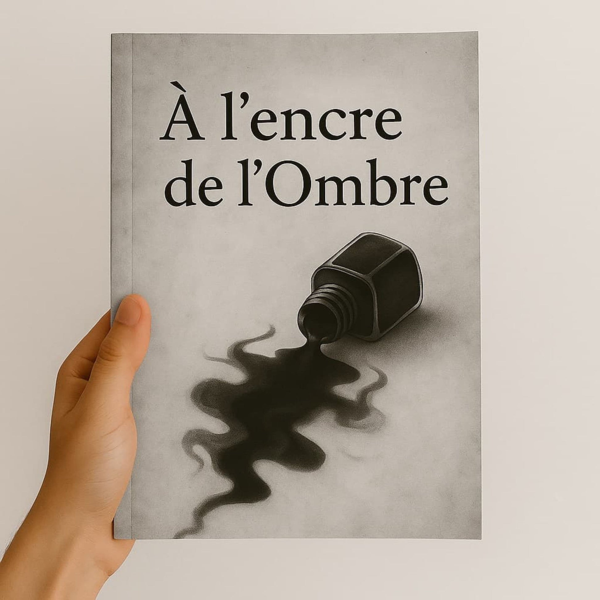 Carnet de notes - À l'encre de l'Ombre - Journal intime tenu par une main